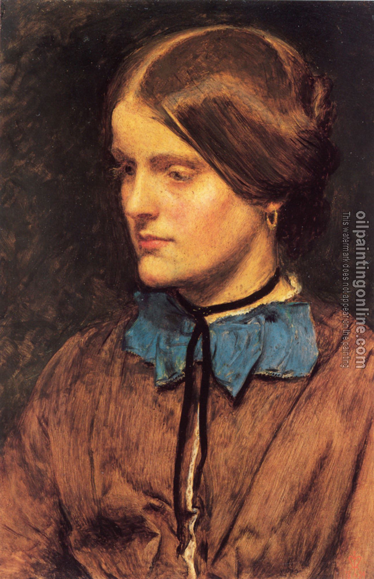 Millais, Sir John Everett - Annie Miller